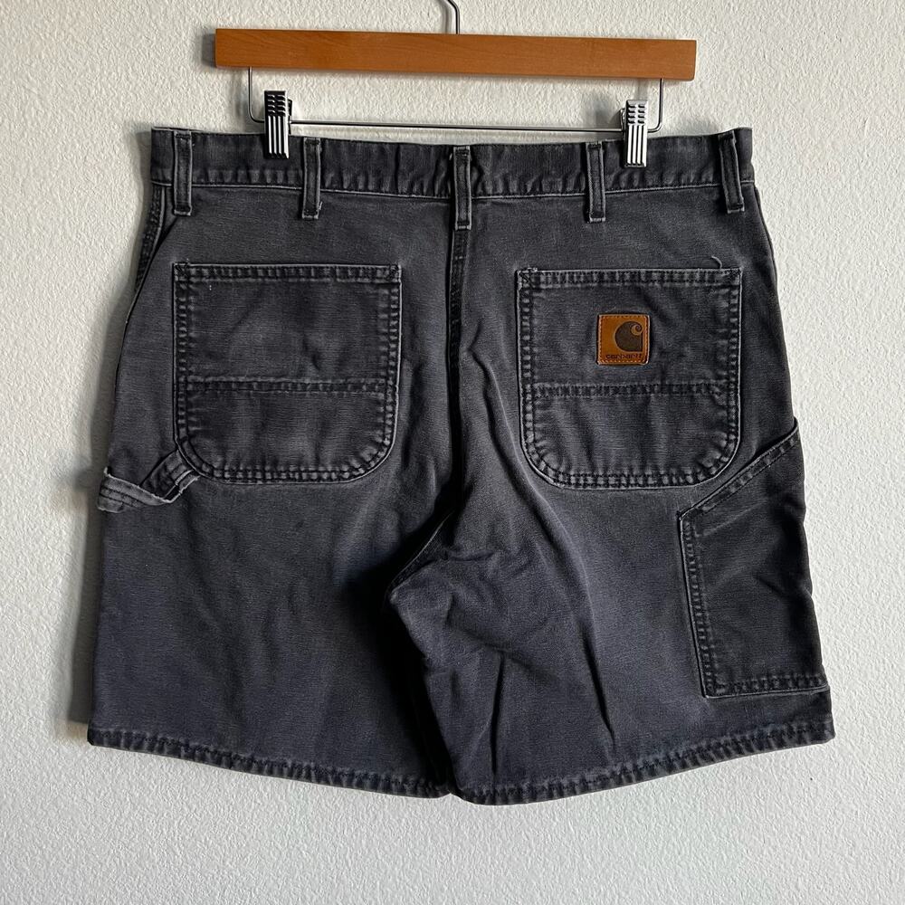 Carhartt PTB blue work wear carpenter shorts